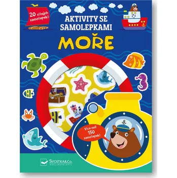 interaktivní kniha Svojtka Aktivity se samolepkami - Moře