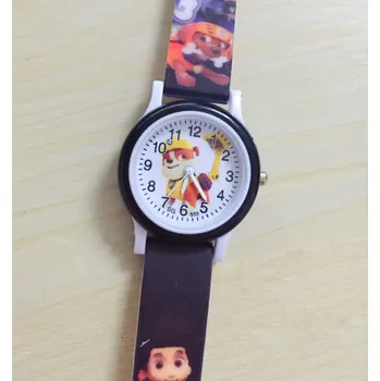 Hodinky Načančaná.cz Dětské černé hodinky Tlapková patrola II