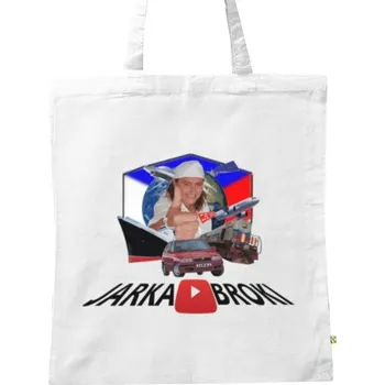 BIO plátěná taška s potiskem BAG Jarka Broki