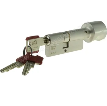 Vložka do dveří Bezpečnostní cylindrická vložka WINKHAUS RPE 04 N s knoflíkem (45+55), 3 klíče
