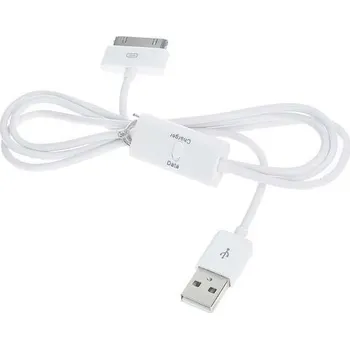 USB datový a nabíjecí kabel pro iPod, iPhone 3GS, iPhone 4 1m