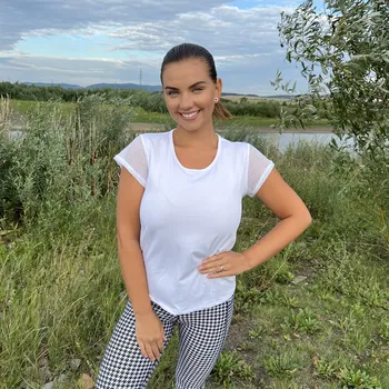 Dámské tričko TERMOVEL Dámské tričko ACTIVE MESH bílé VELIKOST: XL