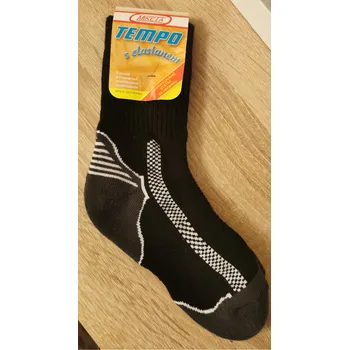 Dámské ponožky MIKETA ponožky Tempo černá vel. 34,5-36