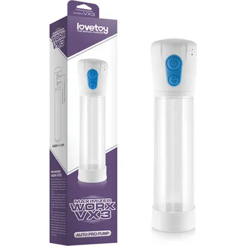 Vakuová pumpa VšeNaSex.cz Automatická vakuová pumpa WORX VX3 bílá