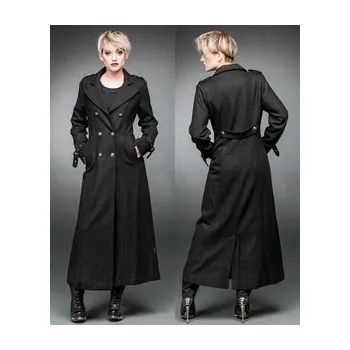 Dámský kabát Gotický kabát dámský dlouhý s dvouřadou légou