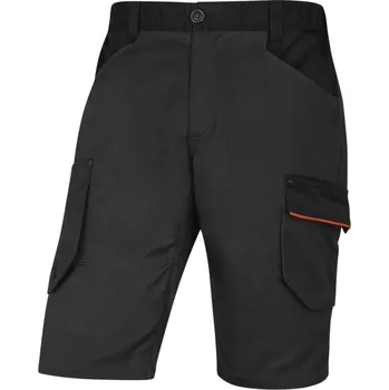 Pánské kraťasy Kraťasy pracovní DeltaPlus M2BE3STR šedá/oranžová S