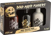 Dead Man's Fingers Taster Pack Spiced, Coconut a Coffee Rum 37,5 % 3x 0,05 l