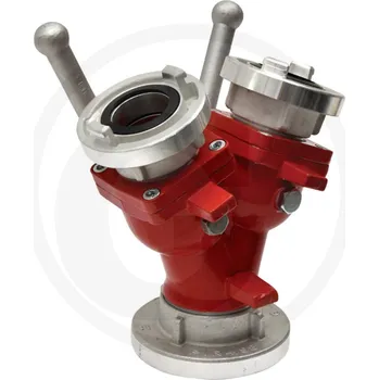 Příslušenství k čerpadlu Rozbočovač STORZ vstup B75, výstup 2xC52, s uzavírací koulí