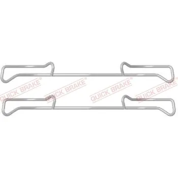 Brzdový systém Sada příslušenství, obložení kotoučové brzdy Quick Brake 109-1678