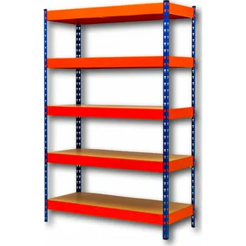 Dílenský regál FISTAR 216014004005P 2160 x 1400 x 400 mm 5 polic