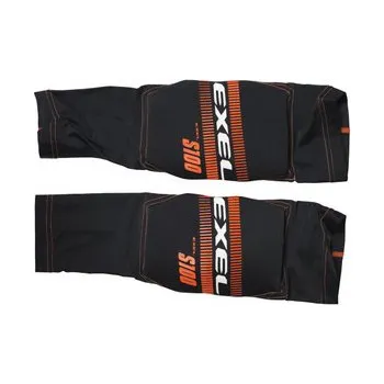 Florbalový chránič Exel S100 Chrániče loktů S / M, černá / neonově oranžová