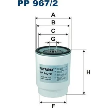 Filtr do auta Palivový filtr FILTRON PP 967/2