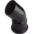 Kanalizační potrubí OASE PP koleno DN110 černé 45°