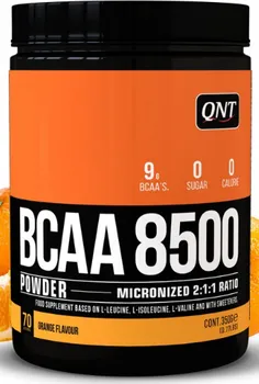 Aminokyselina QNT BCAA 8500 350 g pomeranč 