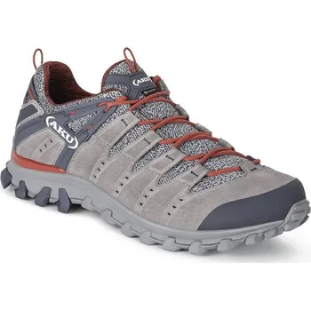 Pánská treková obuv Aku Alterra Lite GTX Grey/red 12,5 UK