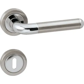 Dveřní kování MP KOVÁNÍ WB - DACAPO 005 - R EPR Provedení: BB (pokojový klíč), Povrch: OC /BN - Chrom lesklý / broušená nerez