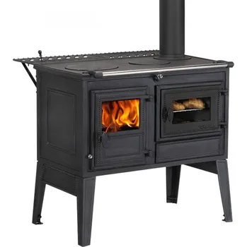 Sporák na tuhá paliva Globe-Fire Atlas GLB-47210 pravý černý