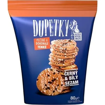 Slaná pochutina Dupetky pečené sezamové 80g