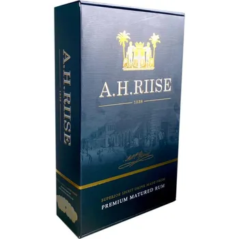 Rum A.H.Riise XO Ambre 0,7l 42% + 2skla