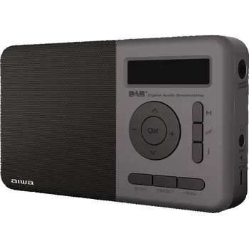 Radiopřijímač AIWA RD-40DAB/SL stříbrný