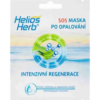 Přípravek na opalování Helios Hrb Helios Herb SOS maska po opalování 2 x 8ml Po datu min. trvanlivosti