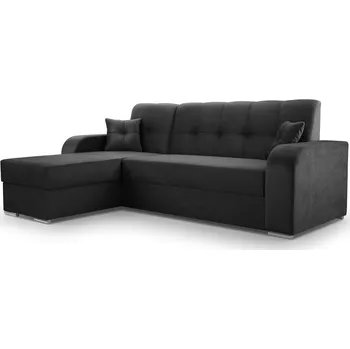 Sedací souprava Rozkládací rohová sedačka ORLANDIA tmavě šedá