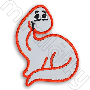 Nášivka Nášivky reflexní nažehlovací brontosaurus