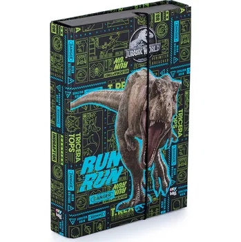 desky na sešit OXYBAG Desky na sešity A5 Jumbo Jurassic World 8-71022 Jurský svět