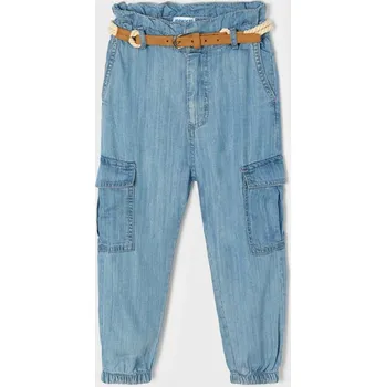 Oblečení a móda Dívčí džínové kalhoty Mayoral 3590 modré Rozměr: 134