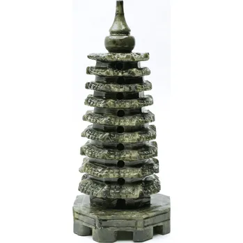 Milujeme Kameny Pagoda - nefritová soška - Feng shui - malá 210046