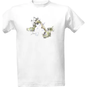 Pánská móda Tričko s potiskem EXT™ BRANCH WHITE pánské