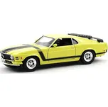 Welly Ford Mustang Boss 302 (1970) Žlutý 1:24