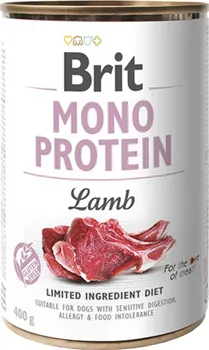 Krmivo pro psa Brit Mono Protein Lamb 400 g