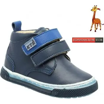 Chlapecká obuv KTR dětská celoroční obuv modrá 164/BA Velikost: 25