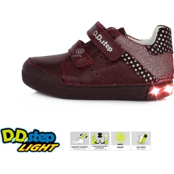 Dětská treková obuv D.D.Step D.D. step dívčí obuv S068-337AL Barva: malinová, Velikost: 35