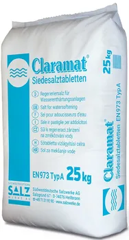 Změkčovač vody Claramat Tabletten tabletovaná regenerační sůl 25 kg