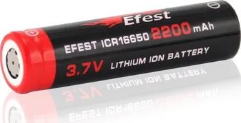Článková baterie Efest ICR16650 2000 mAh 3,7 V 1 ks