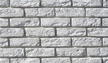 Obklad Cihlový obklad SG Brick 18 bílý 210 x 65 mm