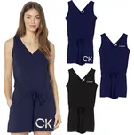 Calvin Klein dámský overal s logem CK modrý Velikost: M