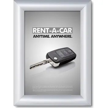 Rám na obraz klaprám A5, ostré rohy, profil 25 mm