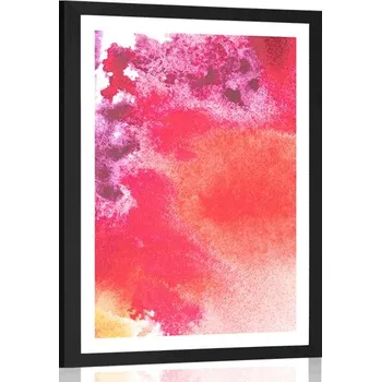 Plakát Dovido Plakát s paspartou abstraktní malba