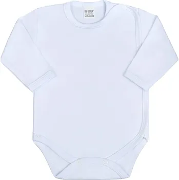 New Baby Classic celorozepínací body bílé 50
