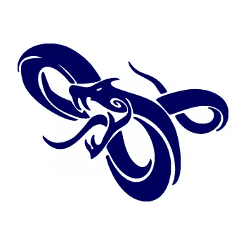 Samolepící dekorace SAMOLEPKA Had 001 levá zmije (23 - tmavě modrá) NA AUTO, NÁLEPKA, FÓLIE, POLEP, TUNING, VLASTNÍ TEXT, TISK, AUTOSAMOLEPKY.cz, POLEPY, OBRÁZEK, LOGO, SAMOLEPKY