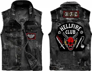 Pánská vesta Heroes Inc. Stranger Things 4 Hellfire Club STR03005DJB