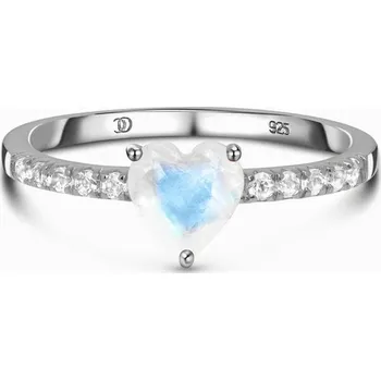 Prsten Royal Fashion stříbrný prsten GU-DR23089R-SILVER-MOONSTONE-TOPAZ Velikost: 5 (EU: 49-50)