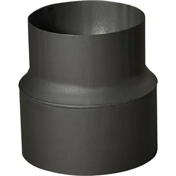 Kouřovod Redukce trubková černá silnostěnná - 180/150mm