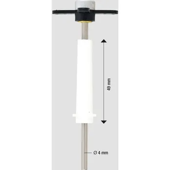 RC model lodě Raboesch uložení kormidla s hřídelí 4mm