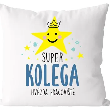 Dekorativní polštářek Polštářek - Kolega