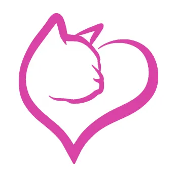 Samolepící dekorace SAMOLEPKA Kočka 027 pravá v srdíčku (16 - růžová) NA AUTO, NÁLEPKA, FÓLIE, POLEP, TUNING, VLASTNÍ TEXT, TISK, AUTOSAMOLEPKY.cz, POLEPY, OBRÁZEK, LOGO, SAMOLEPKY