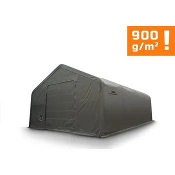 Zahradní stan Plachtová hala šířka: 10 m, délka: 12,2 m, výška: 5,2 m, PVC 900 g/m2 ZELENÁ Expedice do 24 hodin